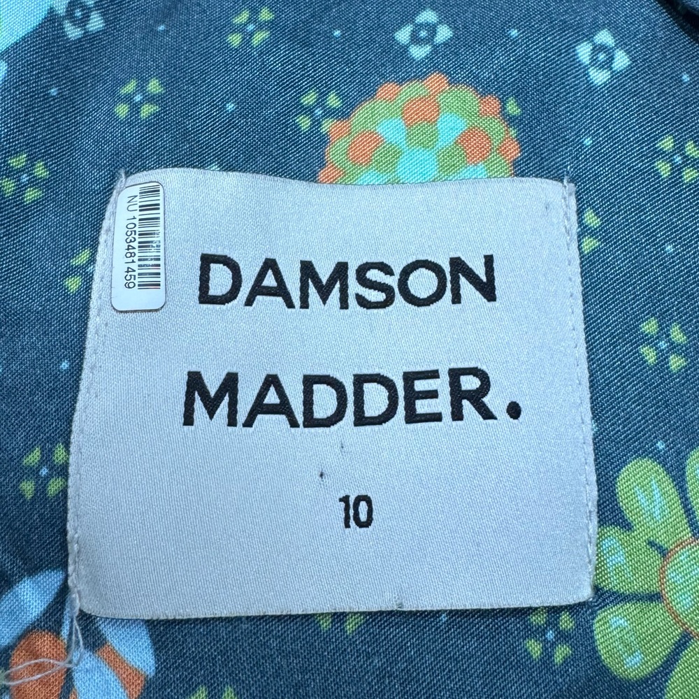 Damson Madder Women‎ Stormi Tie Back Dress Size 10 - Picture 4 of 7